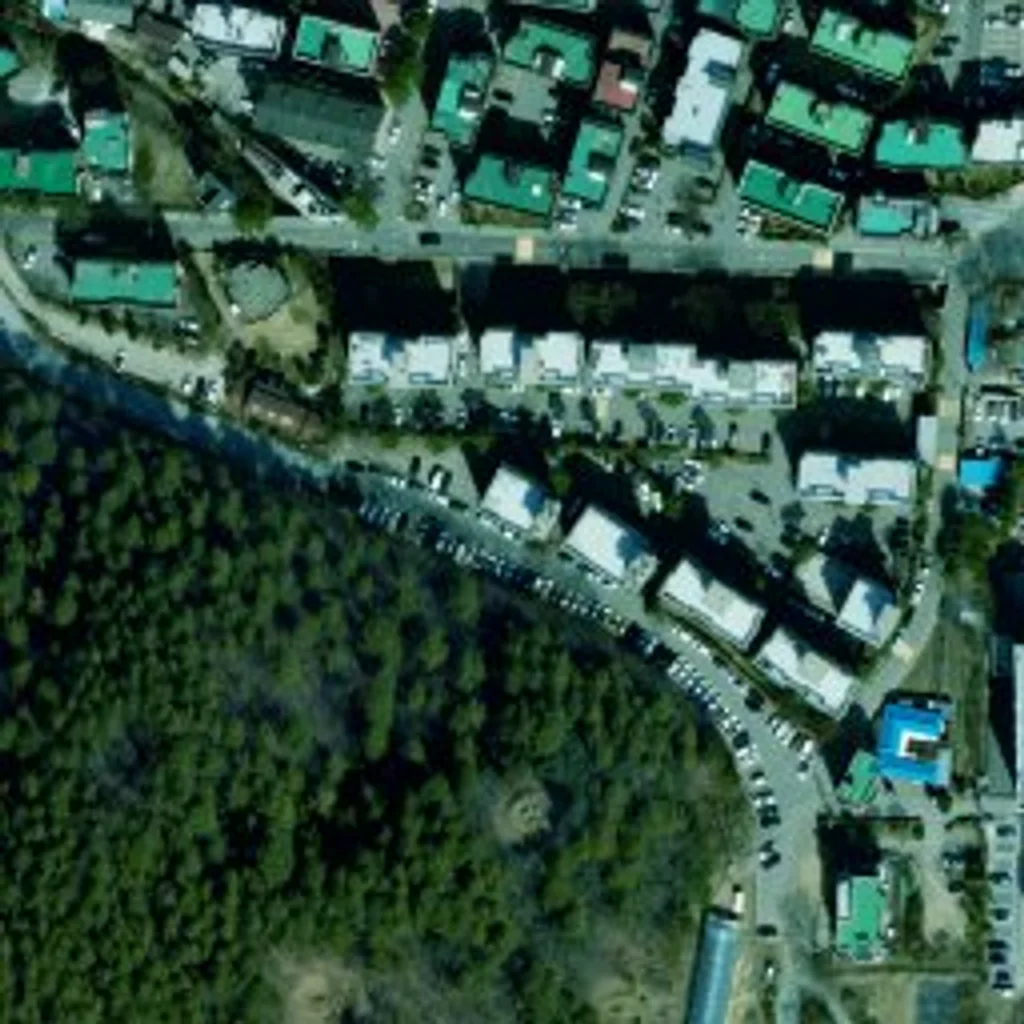 광화문스페이스본(101동~105동) 위성사진 — 종로구 사직동