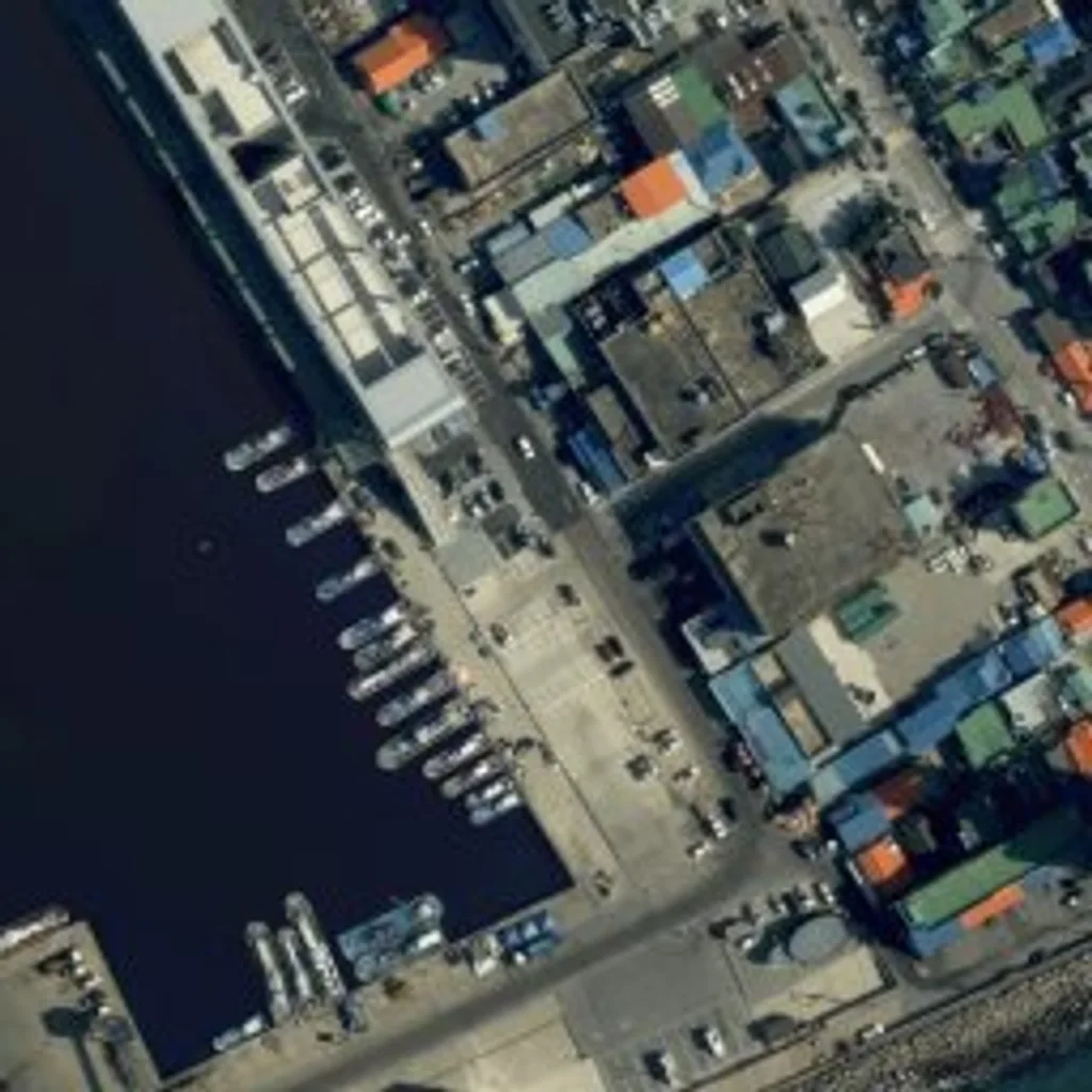 제이파크 위성사진 — 울진군 죽변면 죽변리
