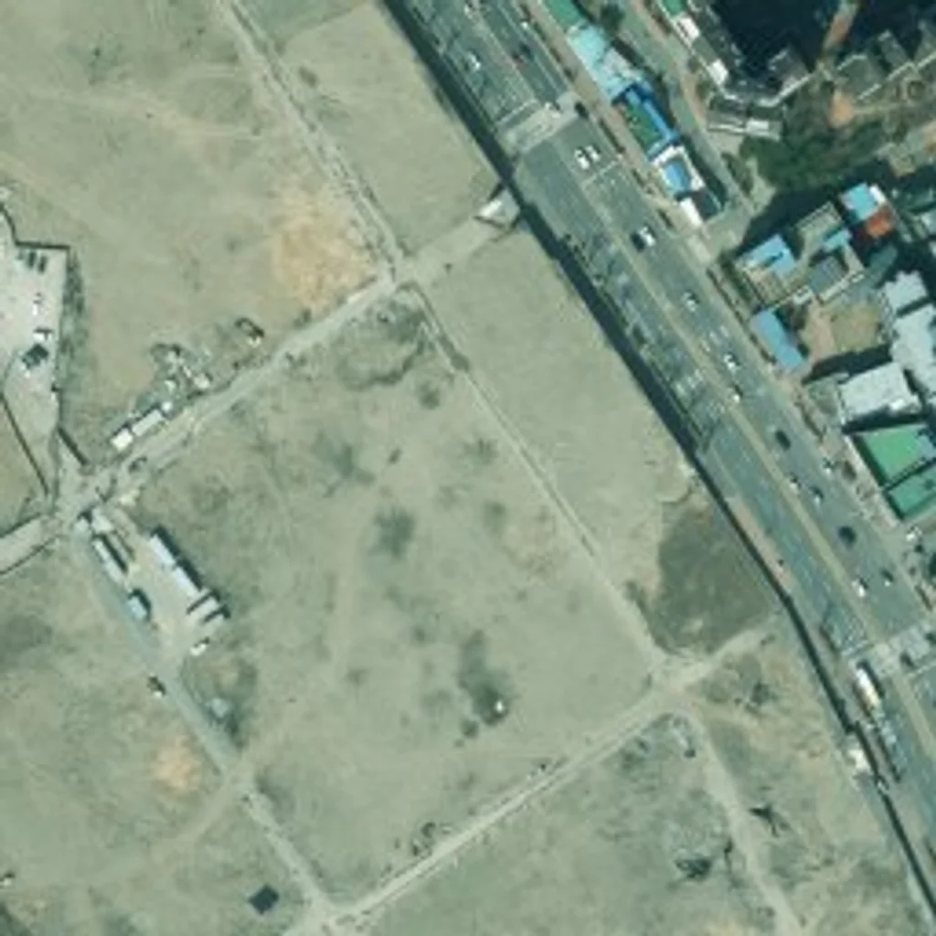 광주 동구 학동 재개발 위성사진 — 동구 학동
