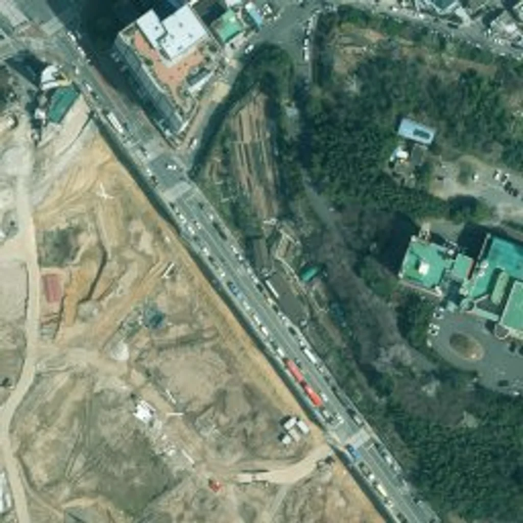 더샵 시에르네 위성사진 — 중구 학성동