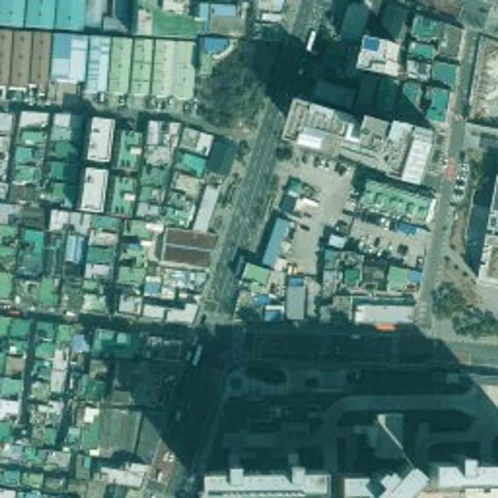 비룡벨로스텔라 위성사진 — 사상구 덕포동