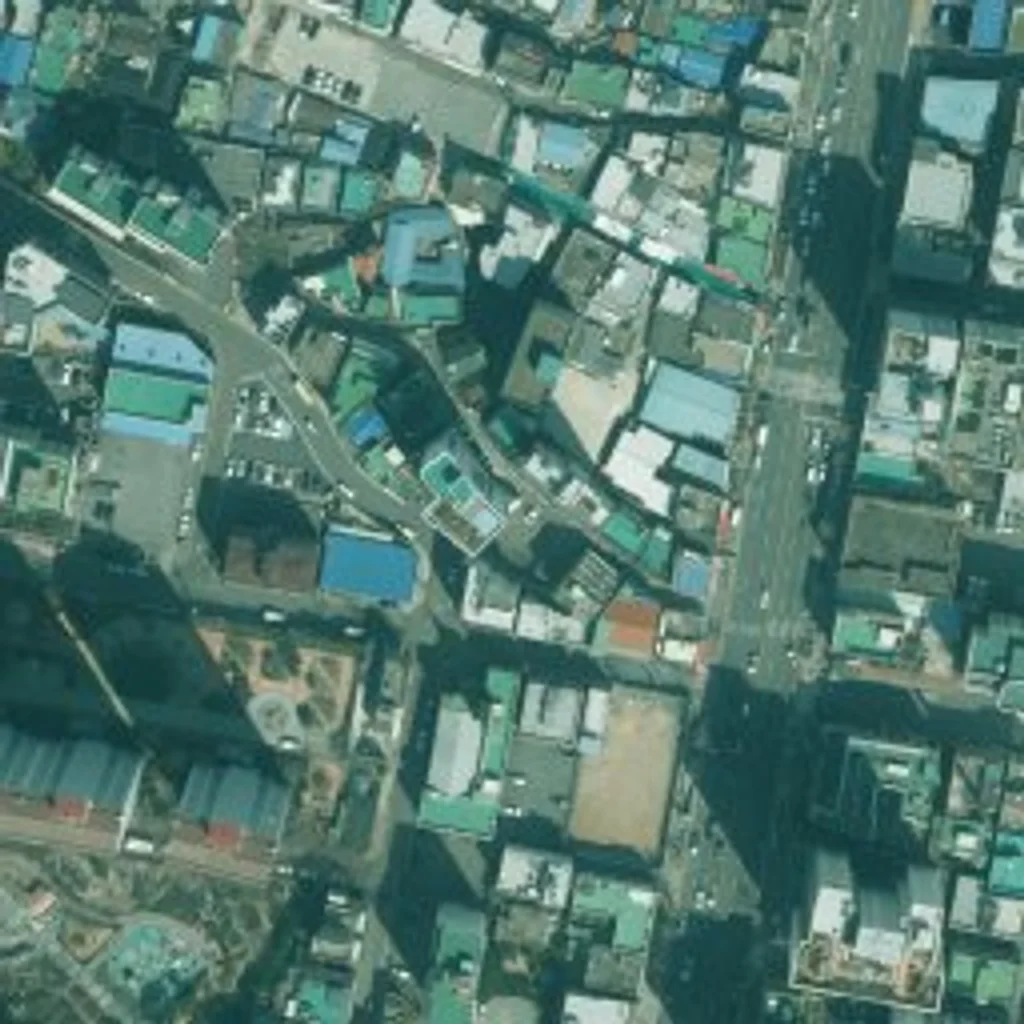 마드레빌 위성사진 — 금정구 부곡동