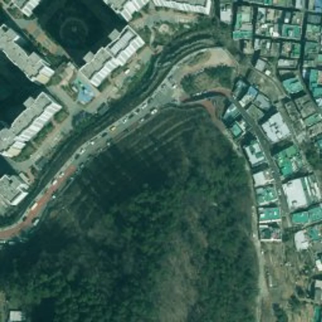 연산더샵 위성사진 — 연제구 연산동