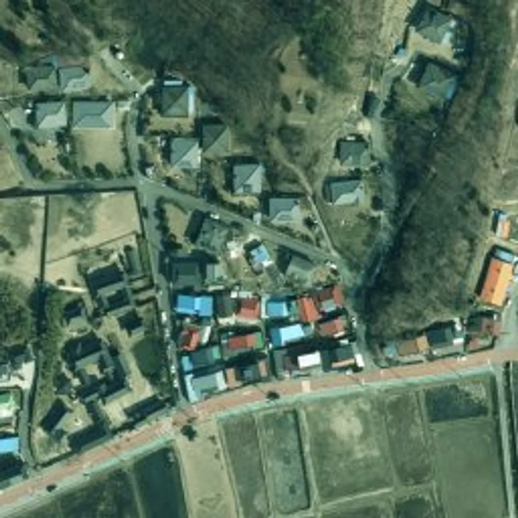 옥천장야주공(1)단지 위성사진 — 옥천군 옥천읍 장야리