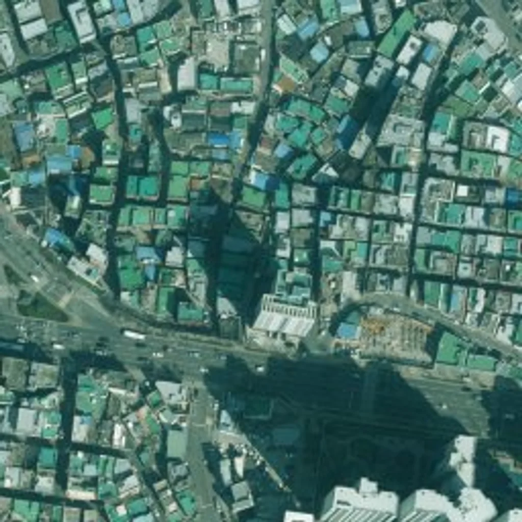 부산 연산9 재개발 위성사진 — 연제구 연산동