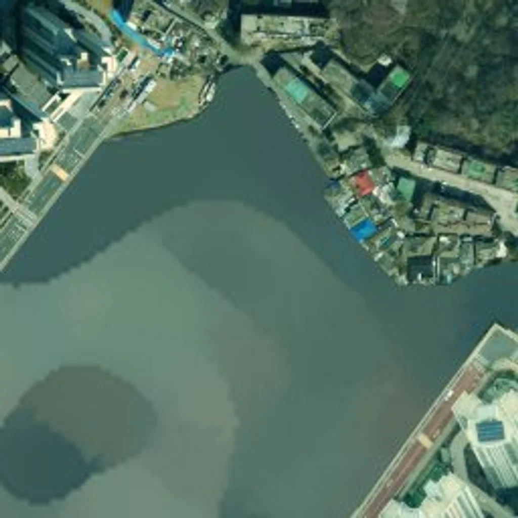 서울 은평구 수색6구역 재개발 위성사진 — 은평구 수색동