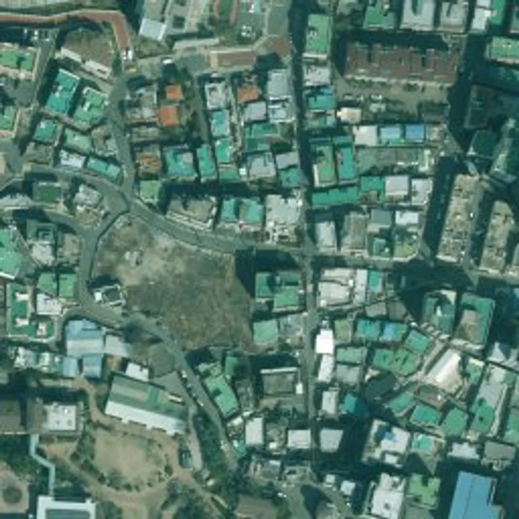 선경2 위성사진 — 금정구 구서동