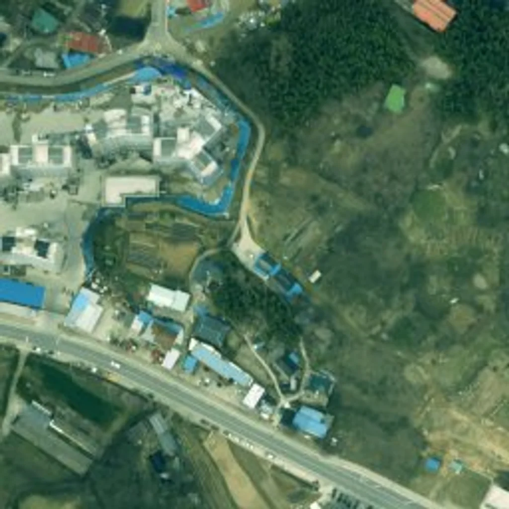 양지맨션 위성사진 — 함양군 함양읍 교산리
