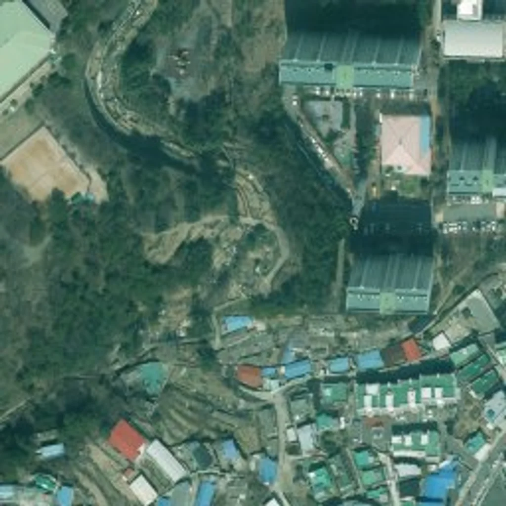 함지그린 위성사진 — 영도구 동삼동