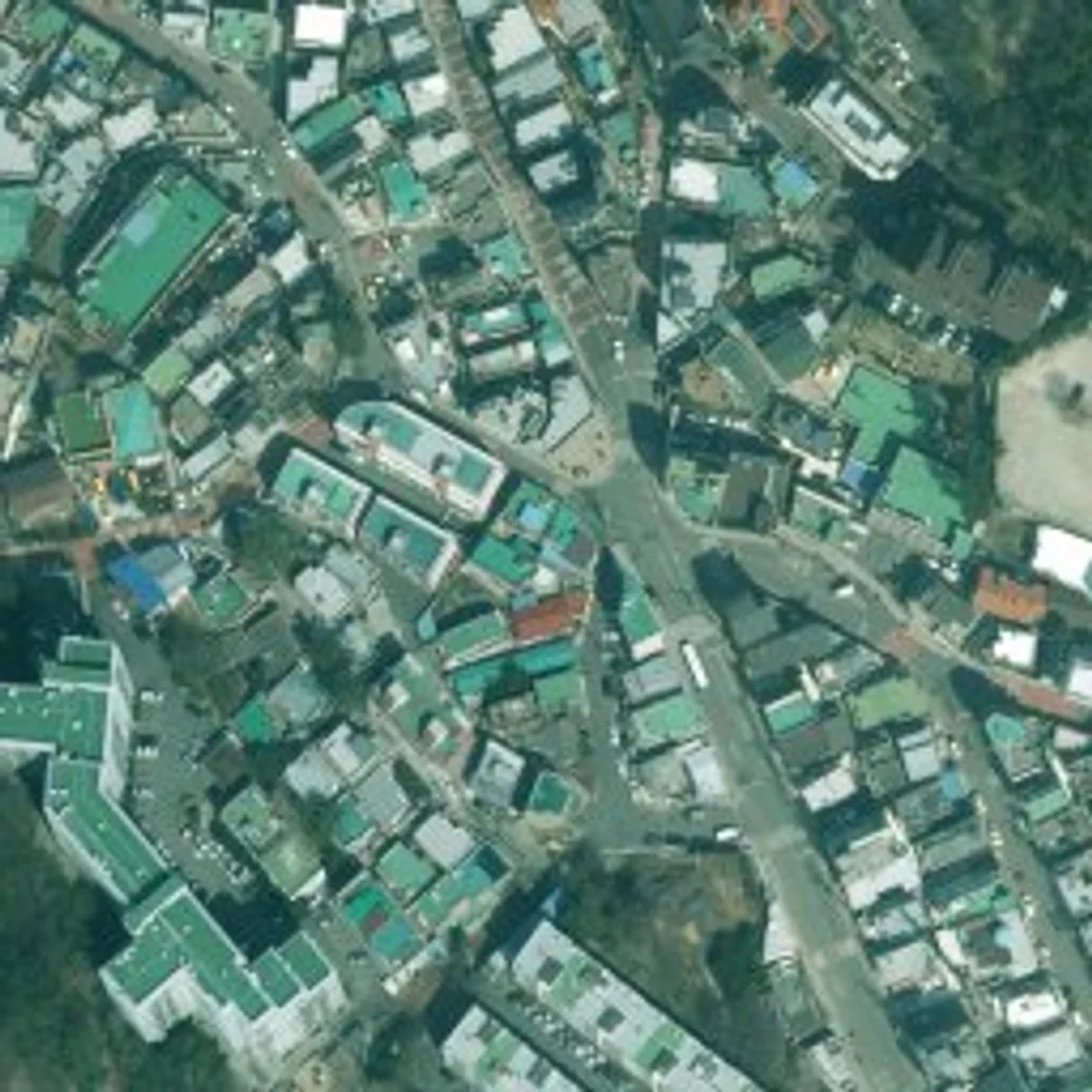 부산 해운대 재건축 위성사진 — 해운대구 우동