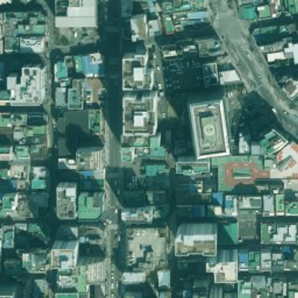 좌천서린엘마르더뷰 위성사진 — 동구 좌천동