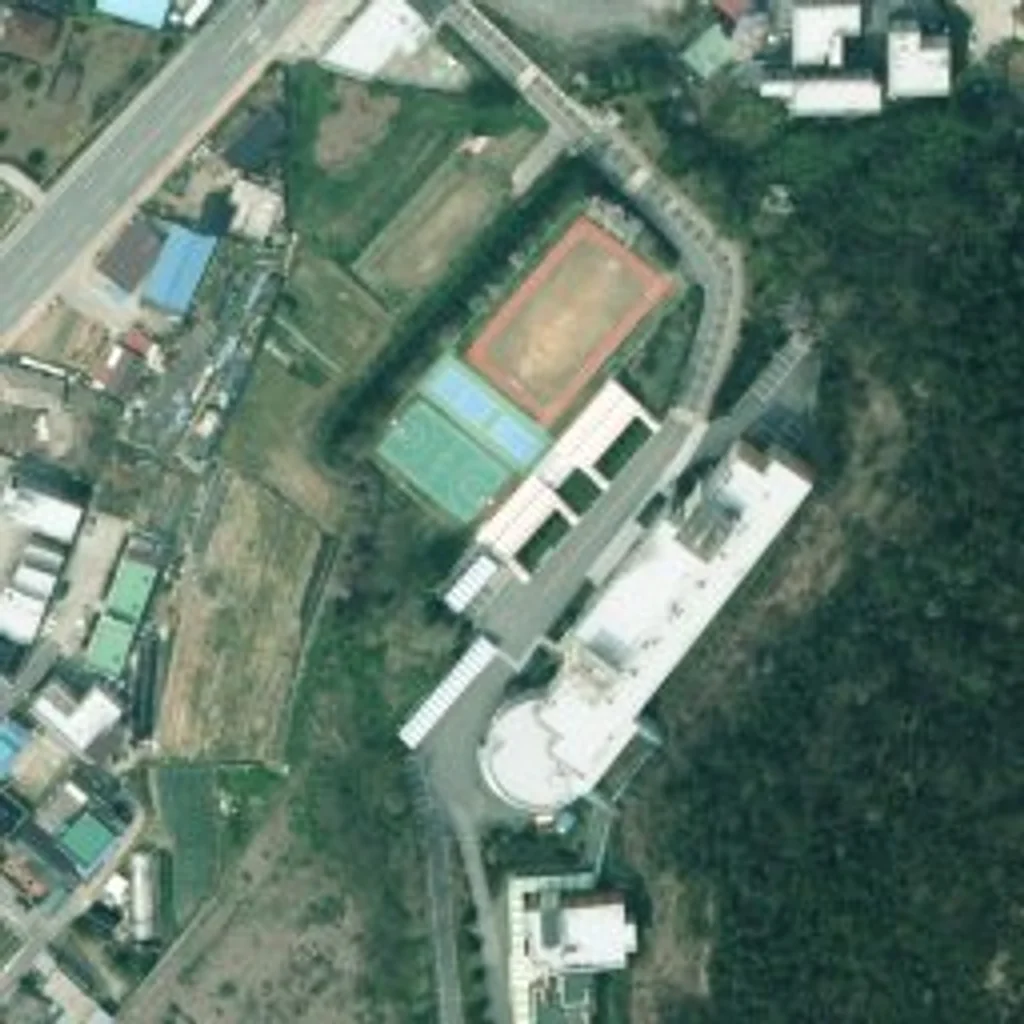 오룡지구한국아델리움 위성사진 — 무안군 일로읍 오룡리