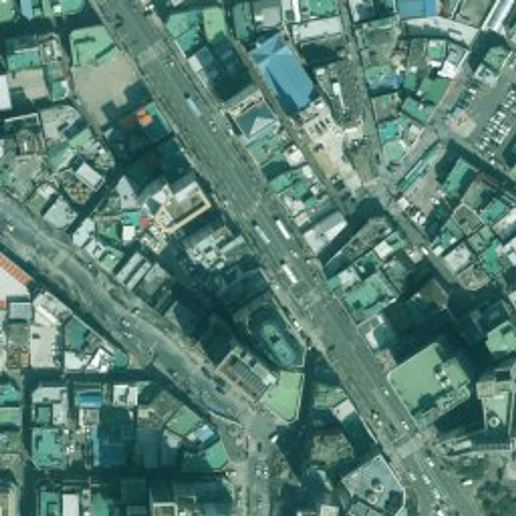 두산위브포세이돈2 위성사진 — 동구 범일동