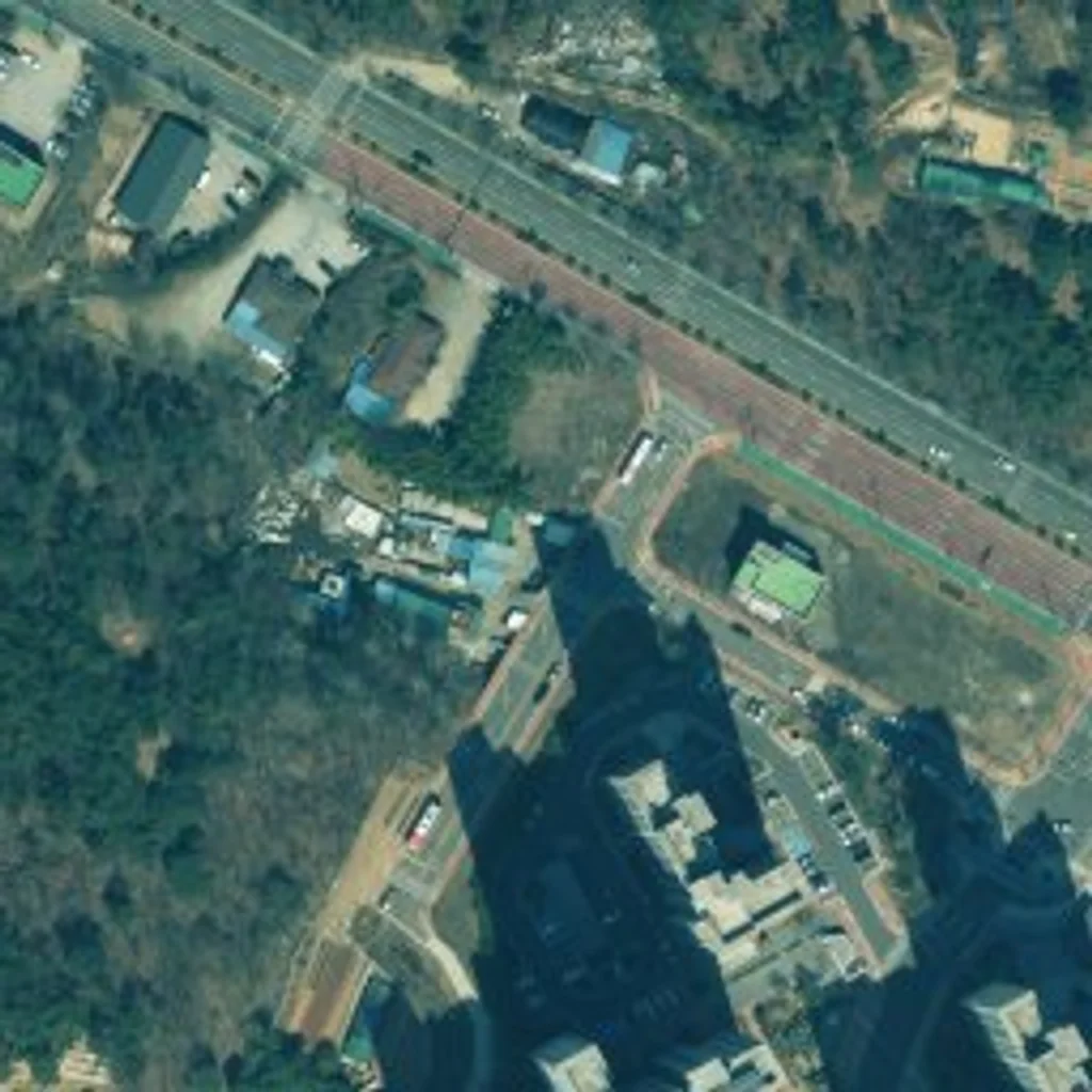 e편한세상금오파크 위성사진 — 구미시 사곡동