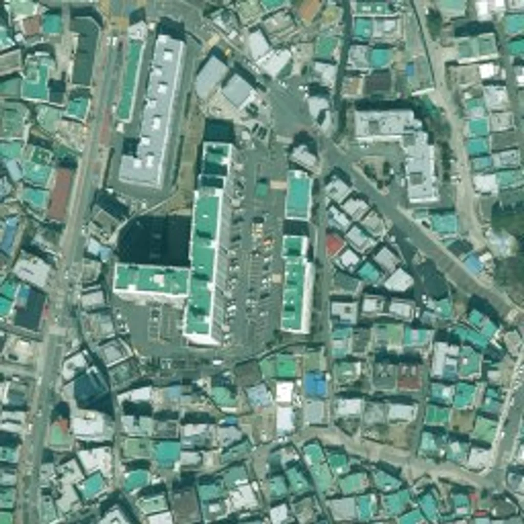 대성타워 위성사진 — 영도구 동삼동