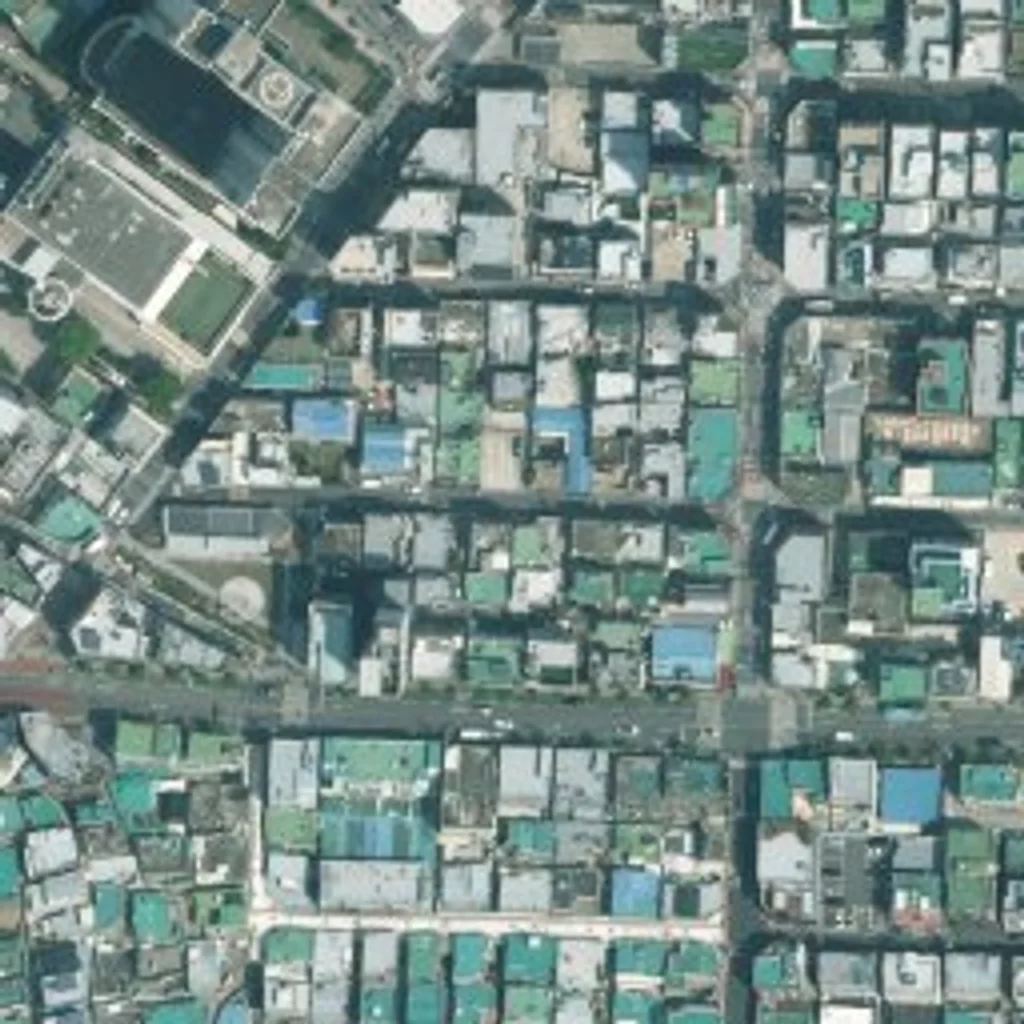 부산 연제구 연산7 재개발 위성사진 — 연제구 연산동