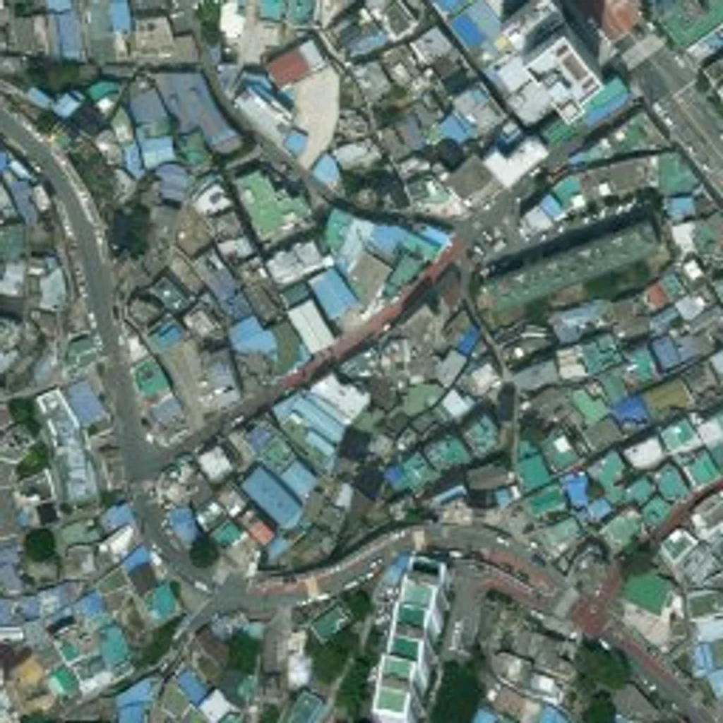 힐스테이트 르네센트 위성사진 — 부산진구 범천동