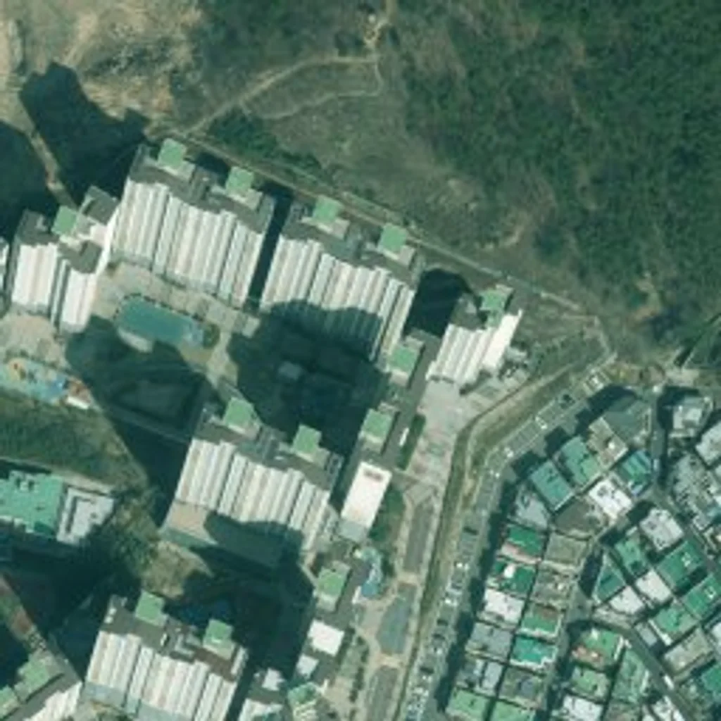 주례경동리인 위성사진 — 사상구 주례동