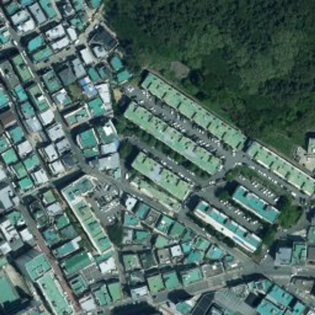 부산 사하구 당리1 재건축 위성사진 — 사하구 당리동
