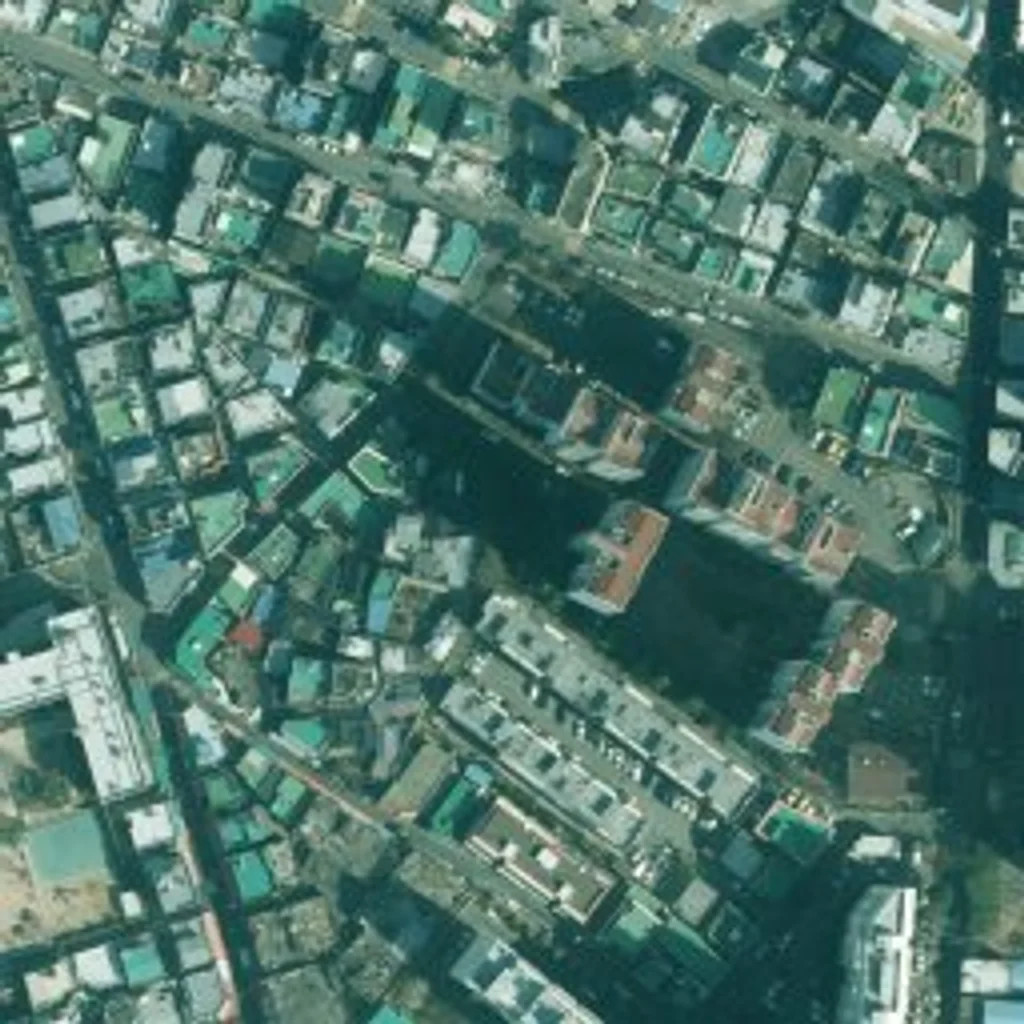 해링턴플레이스 명륜역 위성사진 — 동래구 온천동