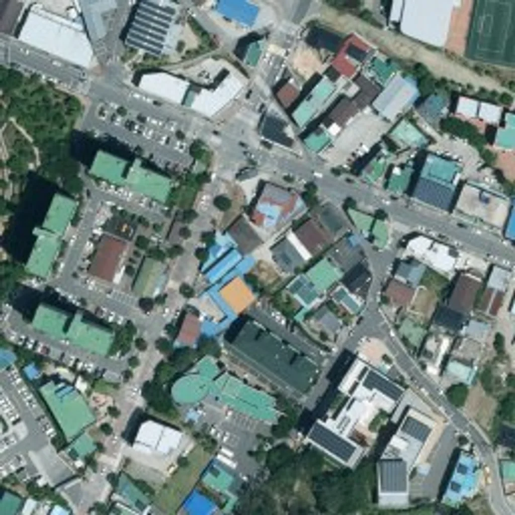 금강아파트(B동) 위성사진 — 해남군 해남읍 해리