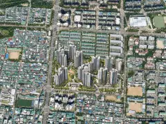 인천 부개동 재건축 총 3,100세대 기준 AI 상상도 — 실제와 다를 수 있음 인천 부개동 재건축 총 3,100세대 기준 AI 상상도(주간 항공) — 실제와 다를 수 있음