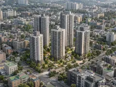이천 증포5지구 칸타빌 에듀파크 5개동·최고 24층·총 355세대 기준 AI 상상도 — 실제와 다를 수 있음 이천 증포5지구 칸타빌 에듀파크 5개동·최고 24층·총 355세대 기준 AI 상상도(주간 항공) — 실제와 다를 수 있음