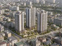 강릉자이르네 디오션 3개동·총 228세대 기준 AI 상상도 — 실제와 다를 수 있음 강릉자이르네 디오션 3개동·총 228세대 기준 AI 상상도(주간 항공) — 실제와 다를 수 있음