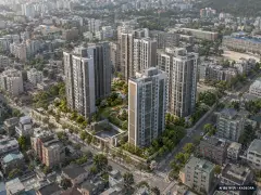 의정부시 장암6구역 총 360세대 기준 AI 상상도(주간 항공) — 실제와 다를 수 있음