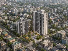부산 남구 대연1 가로주택정비 2개동·총 189세대 기준 AI 상상도(주간 항공) — 실제와 다를 수 있음