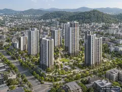 엘리프 시흥 더프라임 이번 338세대 공급 기준 AI 상상도(주간 항공) — 실제와 다를 수 있음
