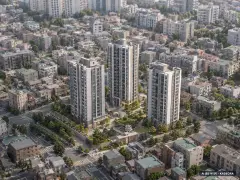 의정부시 가능11구역 총 290세대 기준 AI 상상도(주간 항공) — 실제와 다를 수 있음