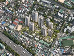 울산 남구 무거동 재건축 주간 항공 상상도 · AI 생성 이미지로 실제와 다를 수 있음 울산 남구 무거동 재건축 단지 전경 AI 상상도(주간 항공) — 남구