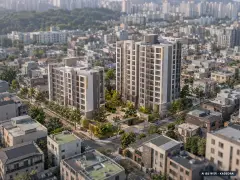 부산 영도구 도시아파트 소규모재건축 총 233세대 기준 AI 상상도 — 실제와 다를 수 있음 부산 영도구 도시아파트 소규모재건축 총 233세대 기준 AI 상상도(주간 항공) — 실제와 다를 수 있음