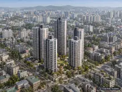 용인 에버랜드역 칸타빌 5개동·최고 29층·총 348세대 기준 AI 상상도 — 실제와 다를 수 있음 용인 에버랜드역 칸타빌 5개동·최고 29층·총 348세대 기준 AI 상상도(주간 항공) — 실제와 다를 수 있음