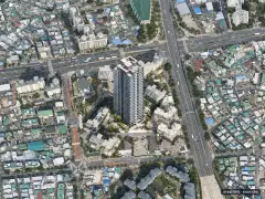 힐스테이트 가야 2단지 1개동·최고 31층·총 81세대 기준 AI 상상도(주간 항공) — 실제와 다를 수 있음