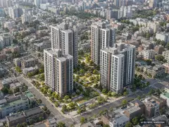 동두천시 생연동 국민주택 4개동·총 258세대 기준 AI 상상도 — 실제와 다를 수 있음 동두천시 생연동 국민주택 4개동·총 258세대 기준 AI 상상도(주간 항공) — 실제와 다를 수 있음