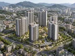 안산시 고잔연립6 총 578세대 기준 AI 상상도(주간 항공) — 실제와 다를 수 있음
