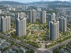 안산시 고잔연립3 7개동·총 1,012세대 기준 AI 상상도(주간 항공) — 실제와 다를 수 있음