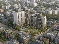 부산 수영구 남천 백산 소규모재건축 총 173세대 기준 AI 상상도 — 실제와 다를 수 있음 부산 수영구 남천 백산 소규모재건축 총 173세대 기준 AI 상상도(주간 항공) — 실제와 다를 수 있음