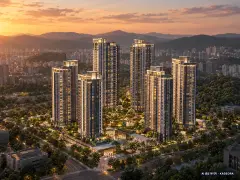 김해 진례지구 C-2BL 디에트르(사전청약) 6개동·최고 25층·총 524세대(이번 502세대 공급) 기준 AI 상상도 — 실제와 다를 수 있음 김해 진례지구 C-2BL 디에트르(사전청약) 6개동·최고 25층·총 524세대(이번 502세대 공급) 기준 AI 상상도(노을 항공) — 실제와 다를 수 있음