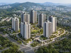 운정 아이파크 포레스트(2차) 이번 20세대 공급 기준 AI 상상도 — 실제와 다를 수 있음 운정 아이파크 포레스트(2차) 이번 20세대 공급 기준 AI 상상도(주간 항공) — 실제와 다를 수 있음