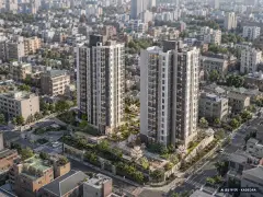 용인시 처인1 총 153세대 기준 AI 상상도(주간 항공) — 실제와 다를 수 있음