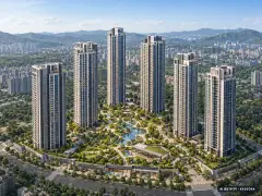 신천역 에피트(3차) 6개동·최고 47층·총 1,297세대(이번 8세대 공급) 기준 AI 상상도 — 실제와 다를 수 있음 신천역 에피트(3차) 6개동·최고 47층·총 1,297세대(이번 8세대 공급) 기준 AI 상상도(주간 항공) — 실제와 다를 수 있음