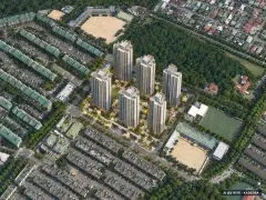 용호2구역 재건축 총 812세대 기준 AI 상상도 — 실제와 다를 수 있음 용호2구역 재건축 총 812세대 기준 AI 상상도(주간 항공) — 실제와 다를 수 있음