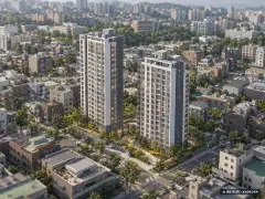 인천 부평4구역 재개발 총 177세대 기준 AI 상상도(주간 항공) — 실제와 다를 수 있음