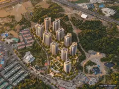 제주 중부공원 제일풍경채 센트럴파크 12개동·최고 15층·총 728세대(이번 653세대 공급) 기준 AI 상상도 — 실제와 다를 수 있음 제주 중부공원 제일풍경채 센트럴파크 12개동·최고 15층·총 728세대(이번 653세대 공급) 기준 AI 상상도(노을 항공) — 실제와 다를 수 있음