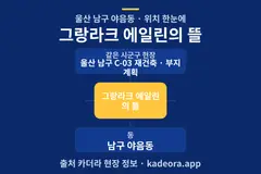 그랑라크 에일린의 뜰 위치 개요도