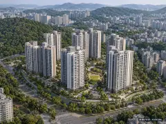 이천 중리지구 B3블록 금성백조 예미지(2차) 이번 20세대 공급 기준 AI 상상도(주간 항공) — 실제와 다를 수 있음