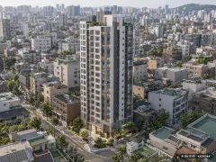 이안 연동스퀘어 1개동·최고 18층·총 96세대 기준 AI 상상도 — 실제와 다를 수 있음 이안 연동스퀘어 1개동·최고 18층·총 96세대 기준 AI 상상도(주간 항공) — 실제와 다를 수 있음